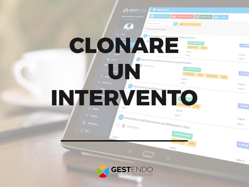 clonare intervento assistenza tecnica