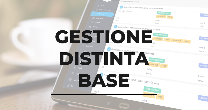 software gestione distinta base