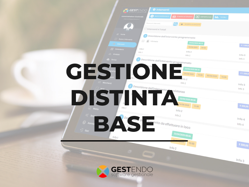 software gestione distinta base