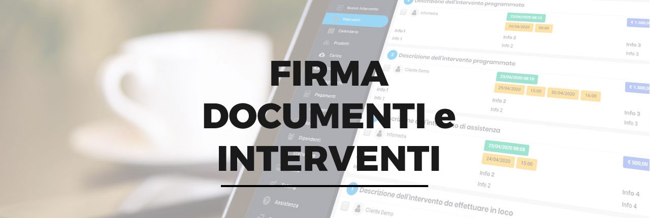 firma documenti interventi