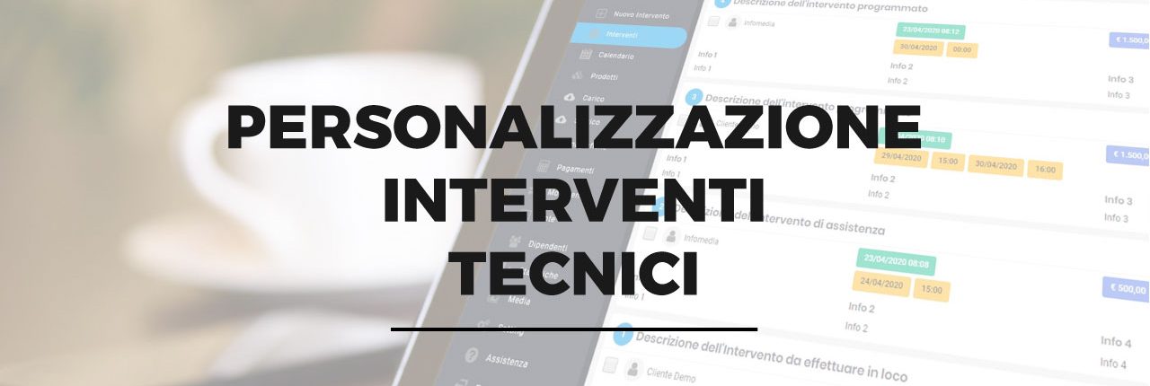 personalizzazione interventi tecnici